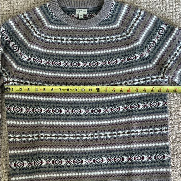 J. Crew Gray 100% Merino Wool Crewneck Sweater - Picture 4 of 6